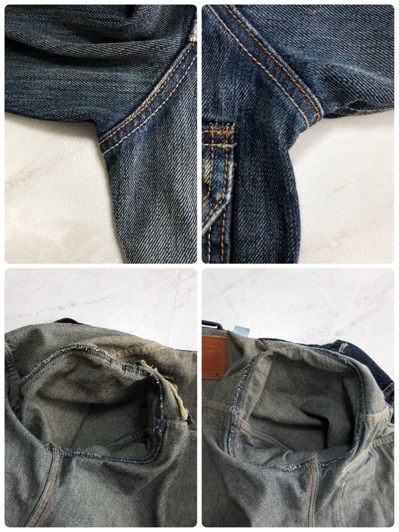 【美品 希少】Levi's デニムジャケット 1st 70290 復刻 M