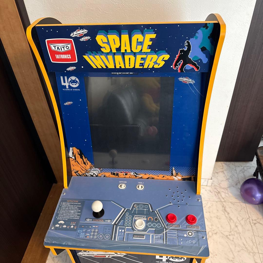 【美品】ARCADE1UP スペースインベーダー 40周年記念モデル　TAITO