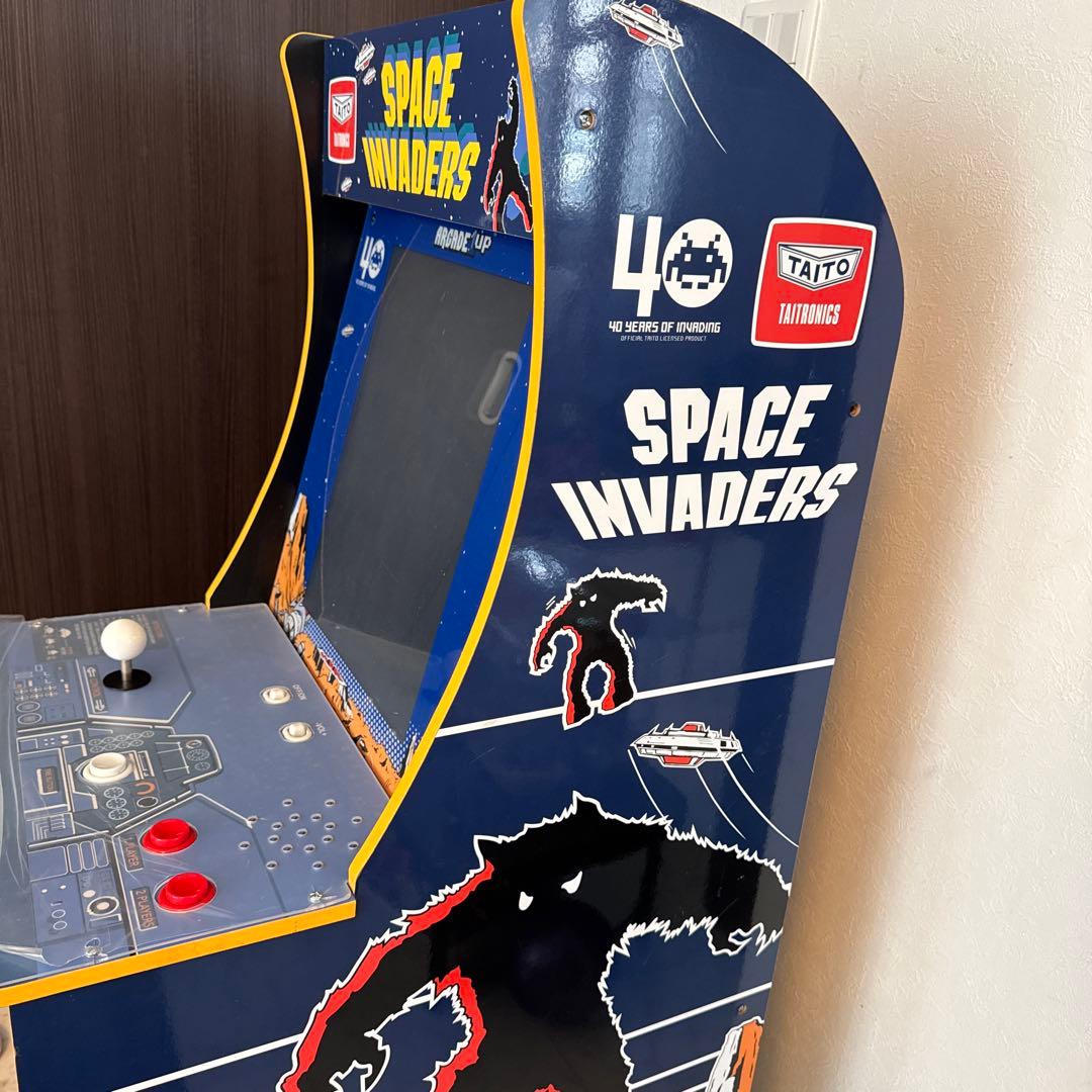 【美品】ARCADE1UP スペースインベーダー 40周年記念モデル　TAITO