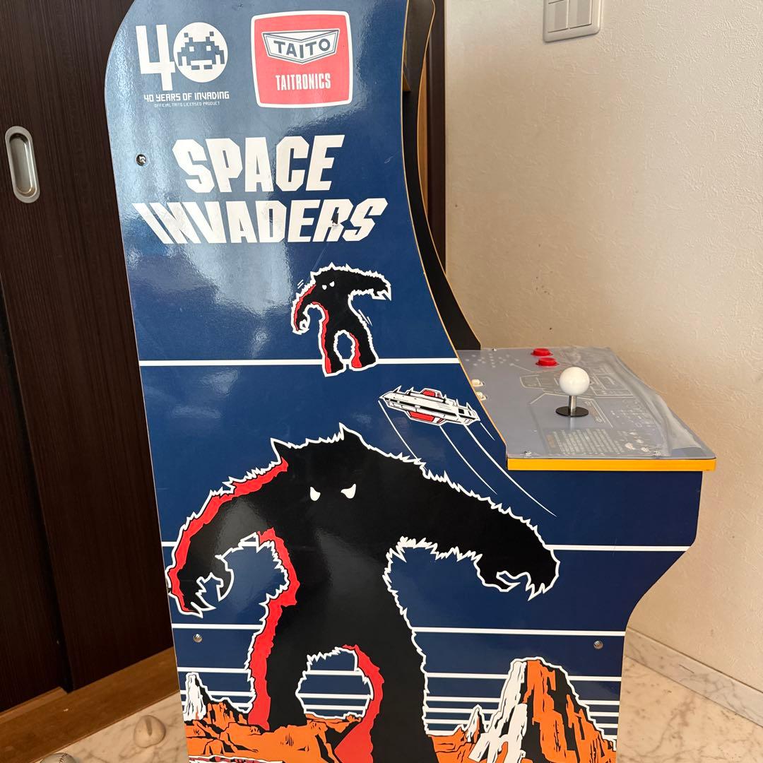 【美品】ARCADE1UP スペースインベーダー 40周年記念モデル　TAITO
