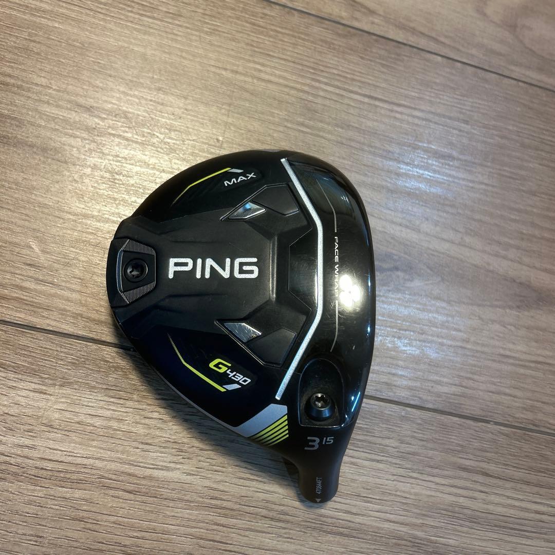 PING ピンG430MAX 3W ウッド　　ヘッドのみ