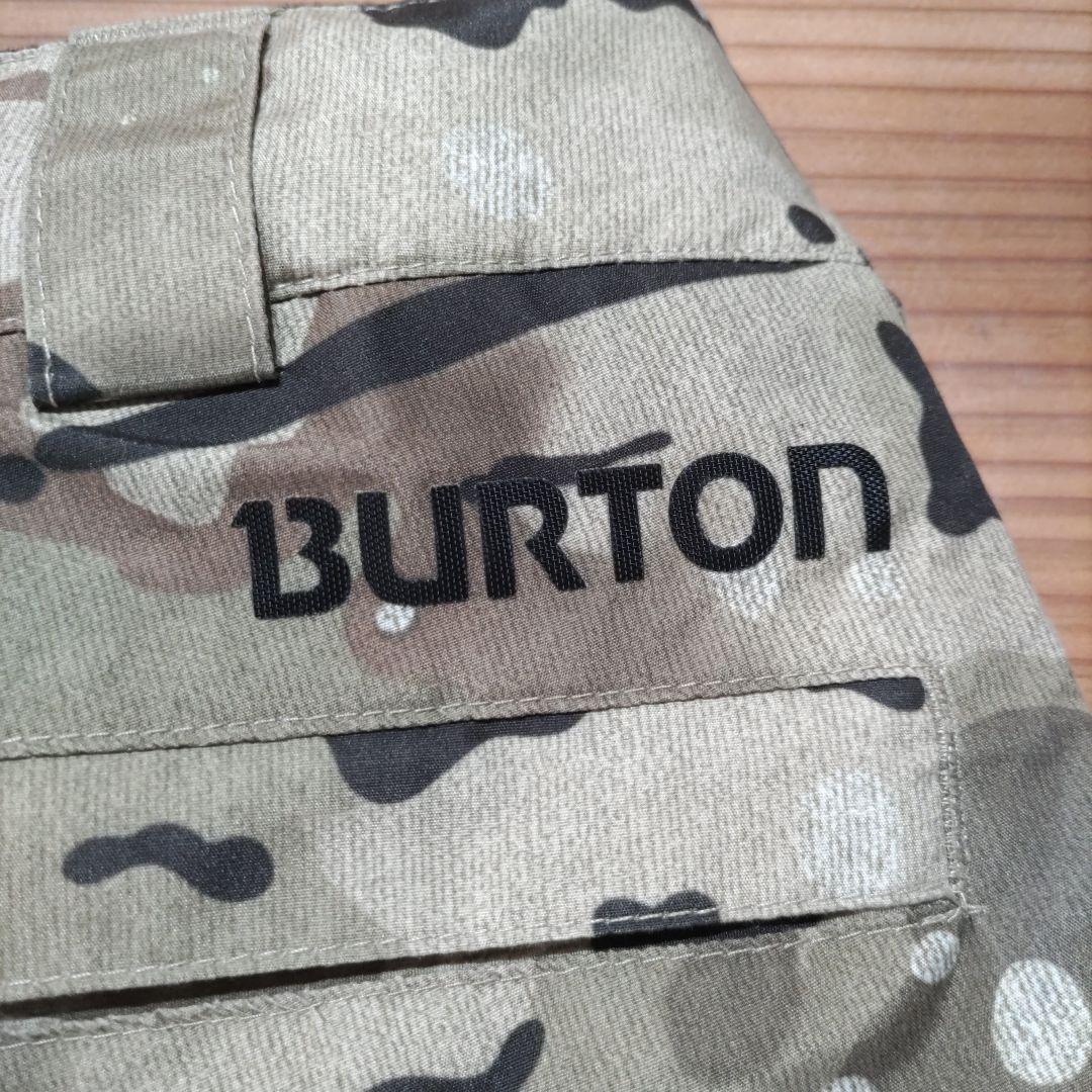 バートン BURTON　スノーボード　パンツ　カモフラ　メンズS　匿名