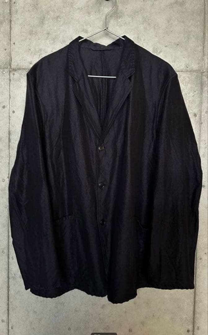 COMOLI コモリ 21AW ウールシルク セットアップ デニムレザー