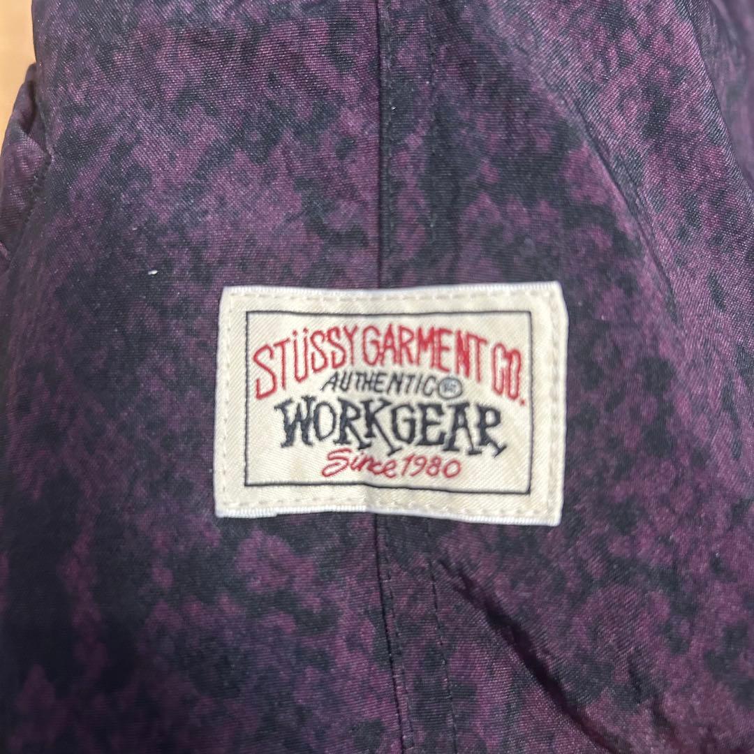 STUSSY PYTHON REVERSIBLE キルティングダウンベスト