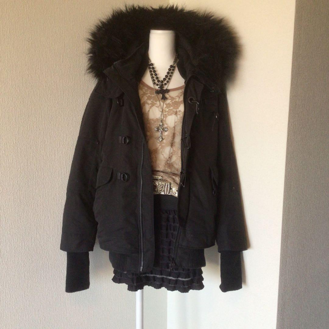 y2k 00s archive 平成ギャル　SLY グランジモッズコート　希少