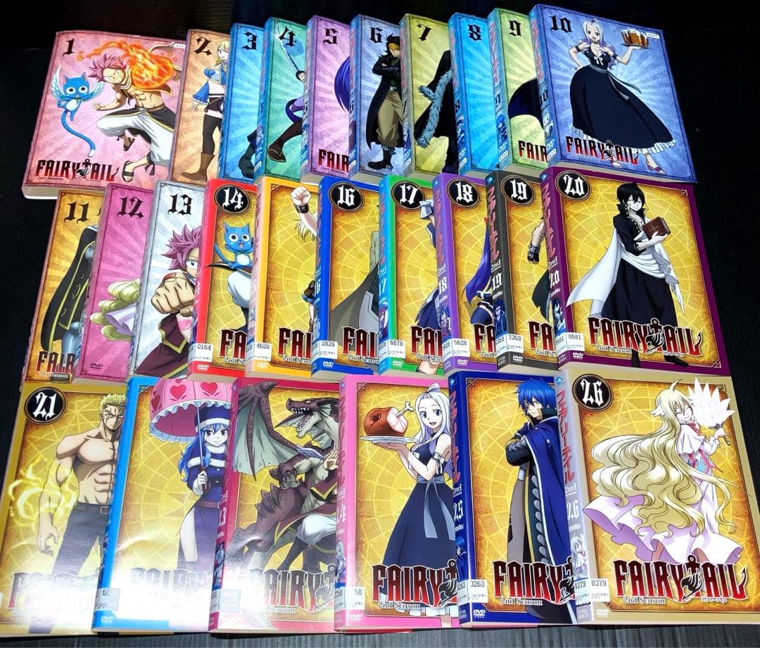 FAIRYTAIL フェアリーテイル　1st 2nd 3rd 83巻 DVD