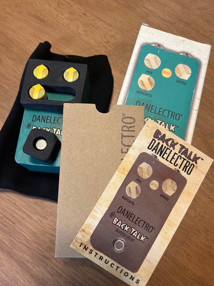 DANELECTRO BACK TALK エコー・ディレイペダル