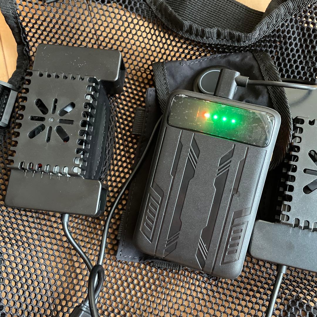 ペルチェベスト　4枚プレート・1度使用の美品