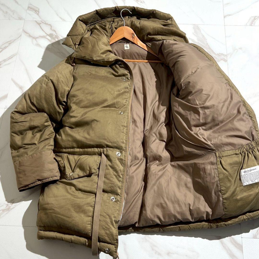 キャプテンサンシャイン ダウンジャケット カーキ 吉沢亮 ドローコード 38