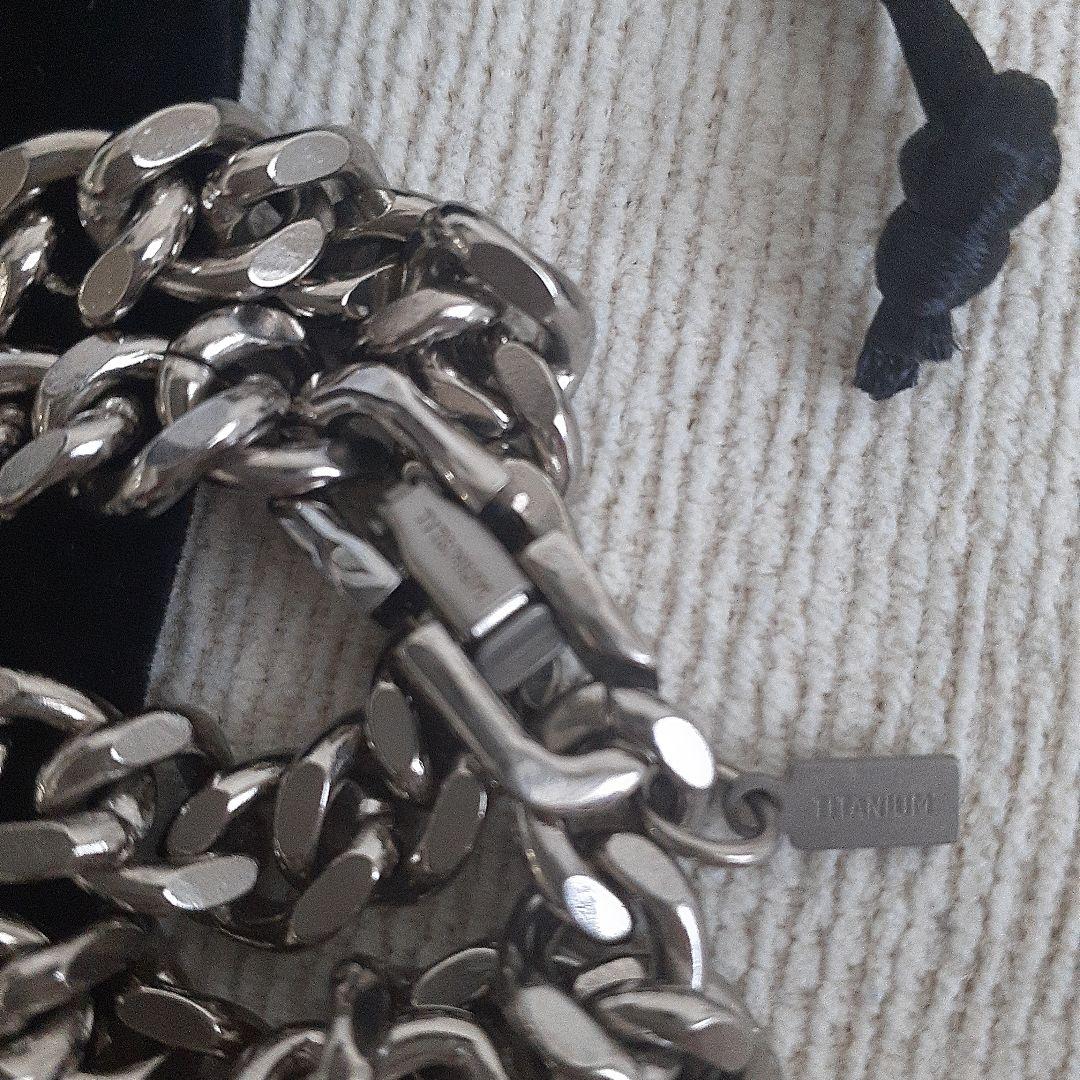 phiten☆チタン チェーンネックレス☆50cm