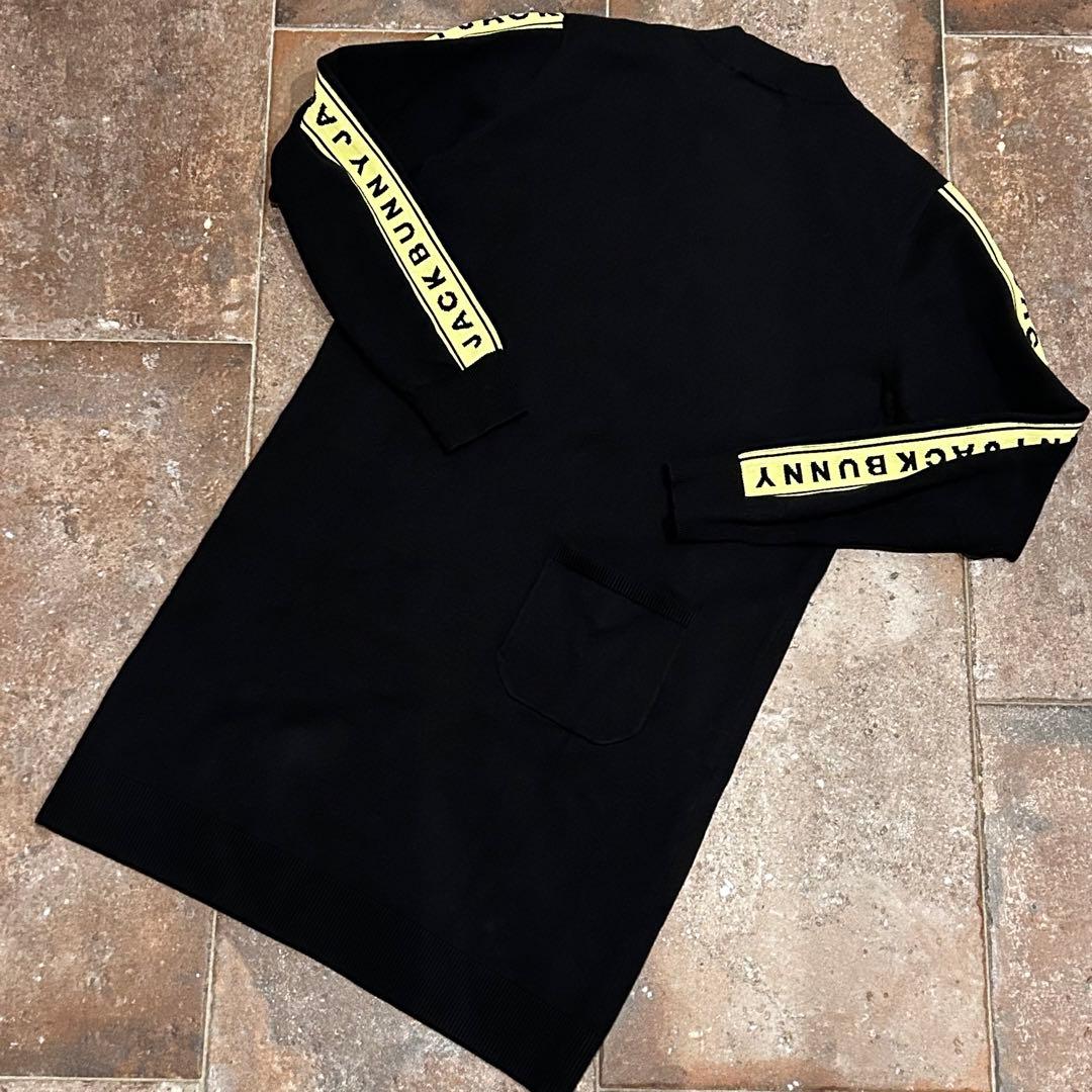 JACK BUNNY ジャックバニー ニットワンピース ブラック系