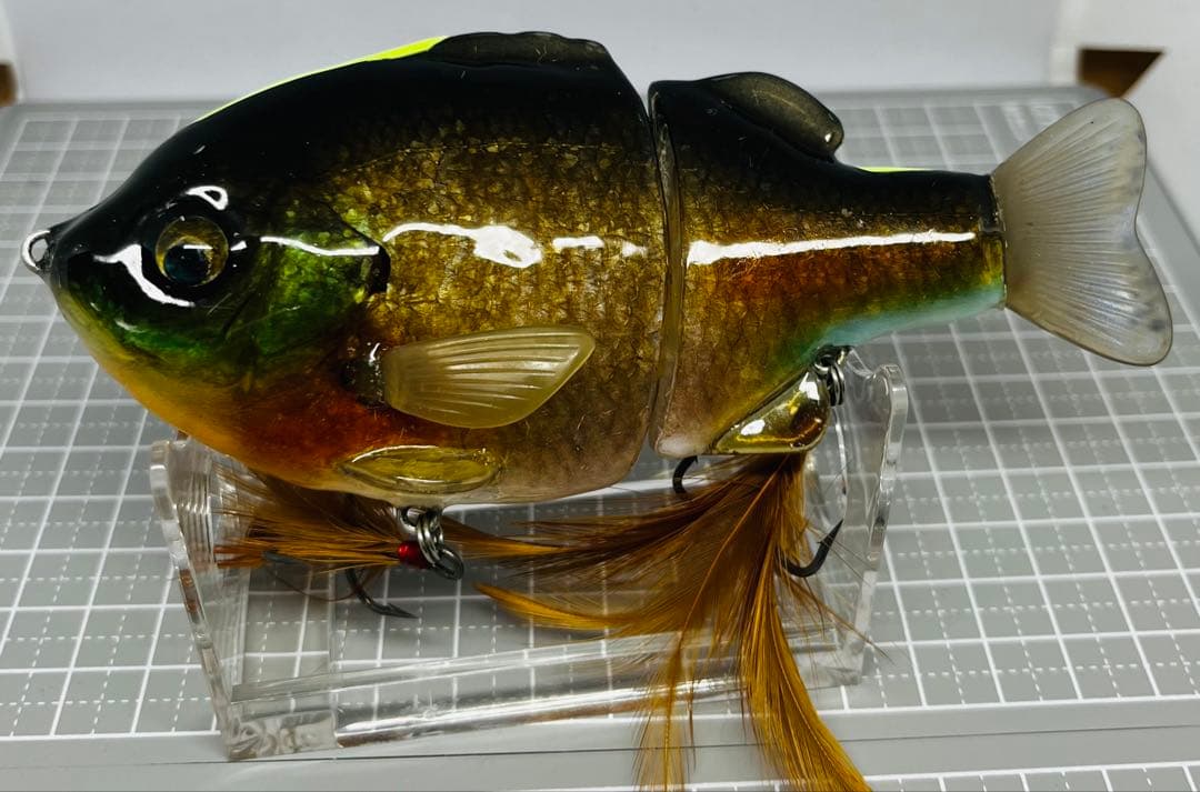 フレッシュベイトルアーズ　ブルーシュータージュニア　ブルーギル　魚皮