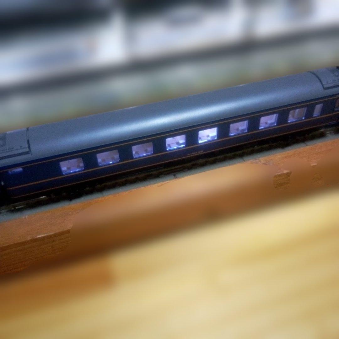 JR14-500系客車(はまなす)基本セット&DD51機関車&客室灯付