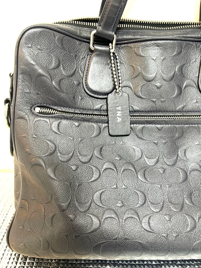 美品 Coach ビジネスバッグ 黒