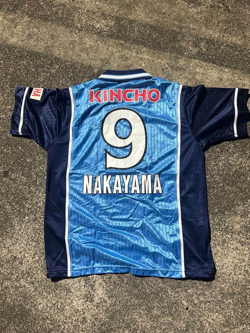 デッドストック ジュビロ磐田 ゴン中山 中山雅史 ユニフォーム　サイン入り