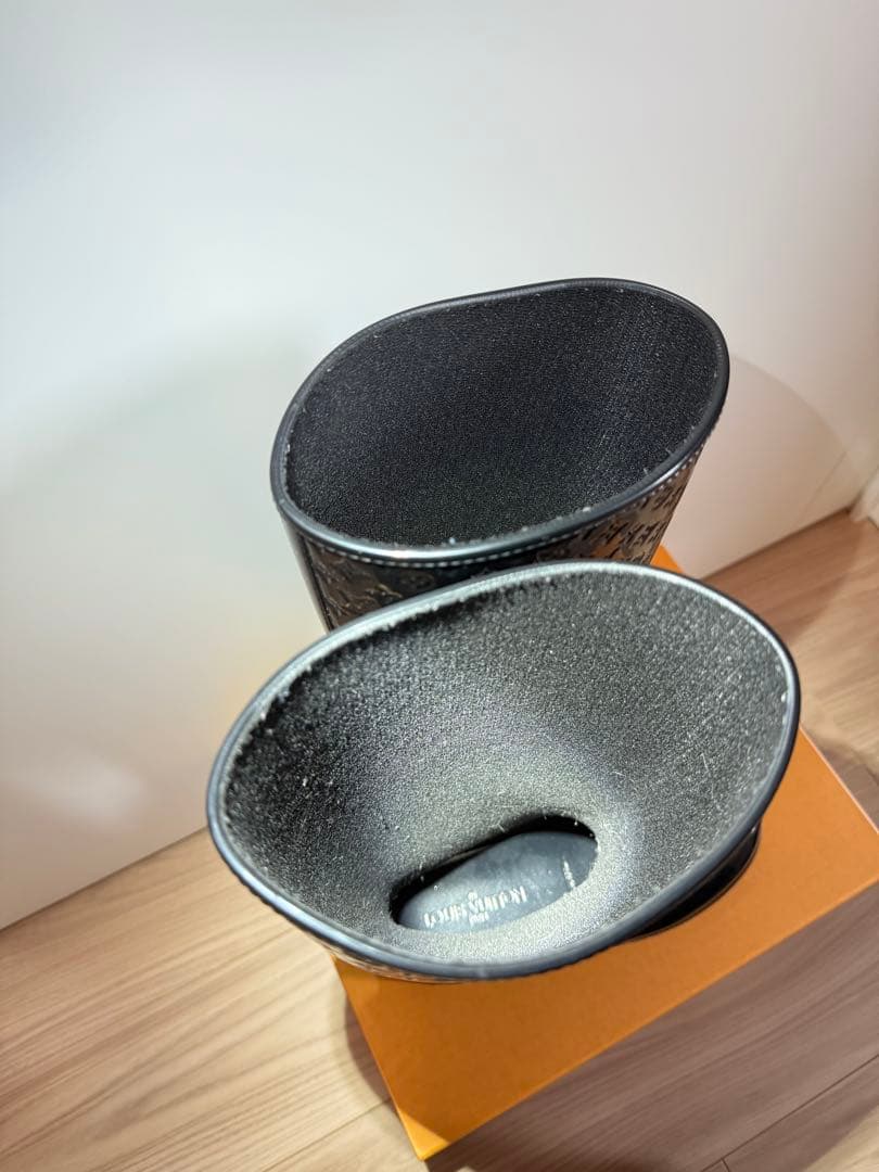 LOUIS VUITTON レインブーツ サイズ:37(23.5cm〜24cm)