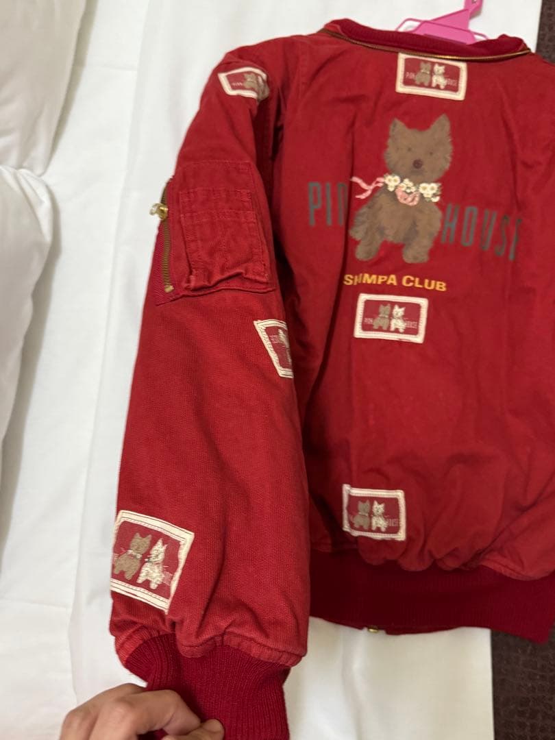 PINK HOUSE 犬柄　ジャケット　ブルゾン