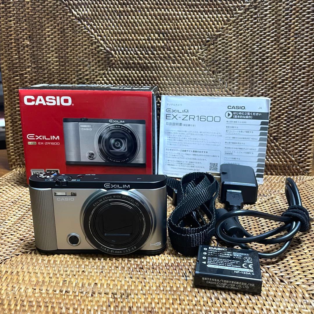 【Bamiki】CASIOEXILIM EX- ZR1600デジタルカメラ