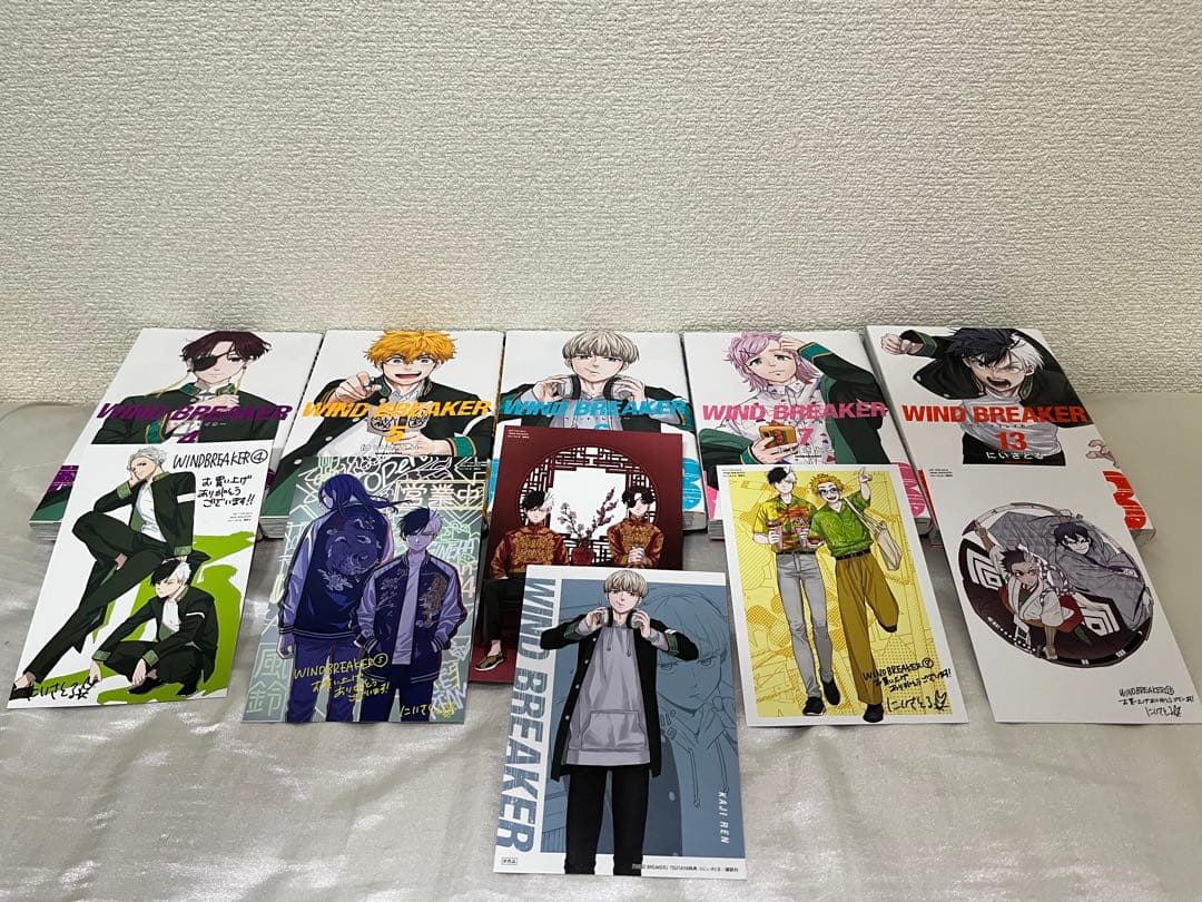 WIND BREAKER 1~18巻 + ポストカード(6枚)セット