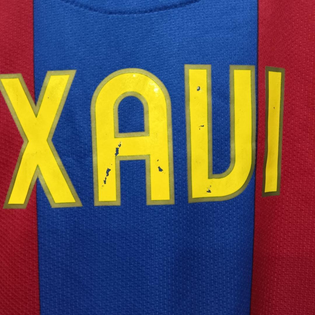 【タグ付き】NIKE　FCバルセロナ　XAVI　シャビ　ユニフォーム　Lサイズ