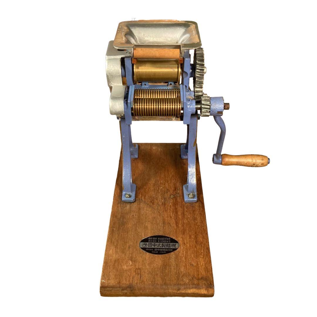 田中式製麺機　カバー付き　手打ち　ラーメン　うどん
