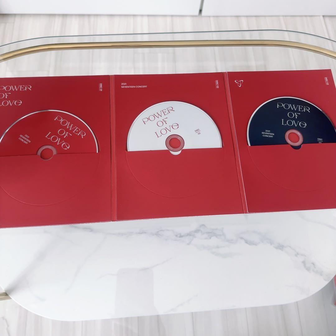 SEVENTEEN POWER OF LOVE DVD セット