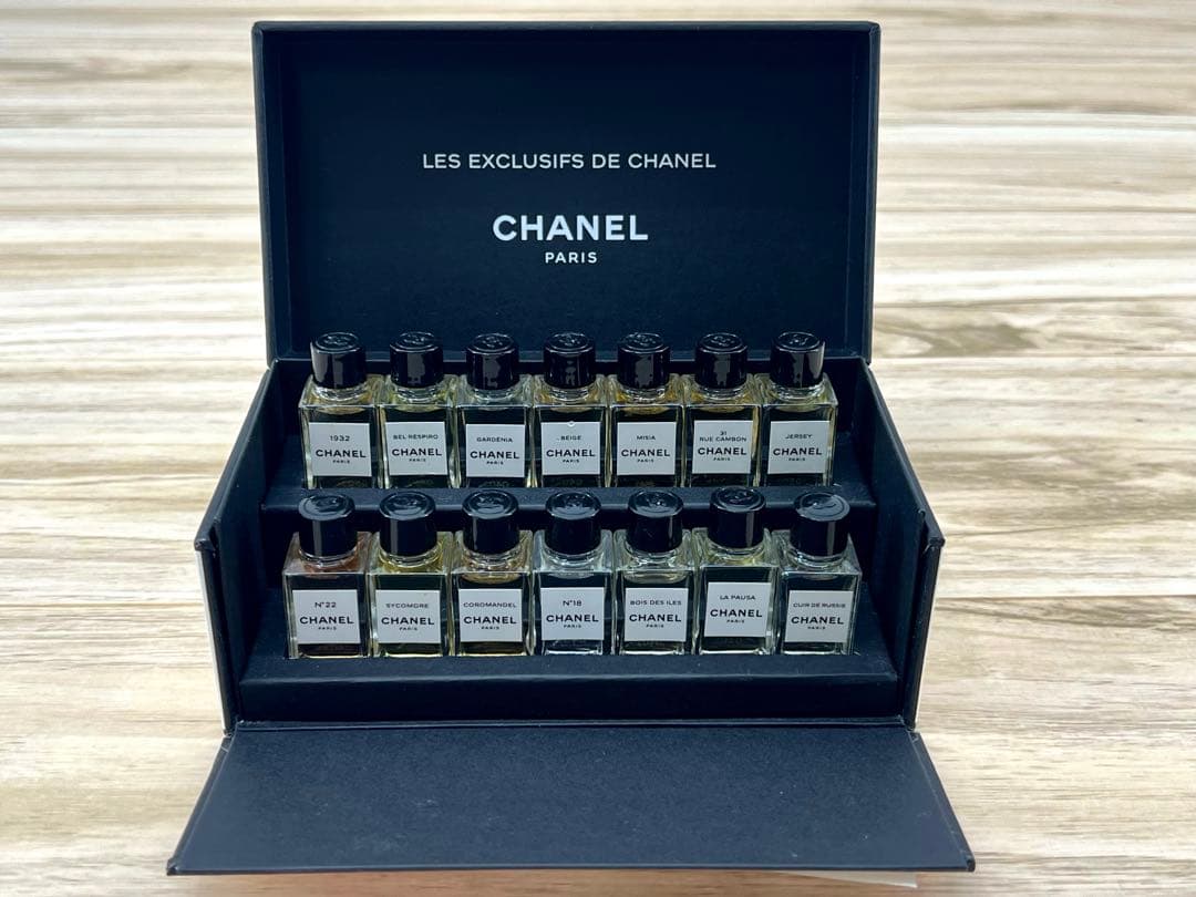 CHANEL レ ゼクスクルジフ ドゥ シャネル 香水 4ml 14本セット