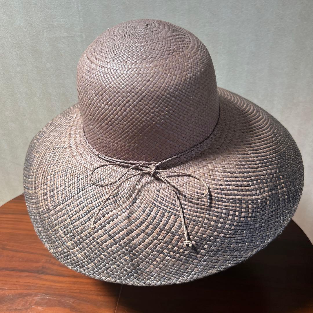 ヘレンカミンスキー　パナマ帽子　グレー