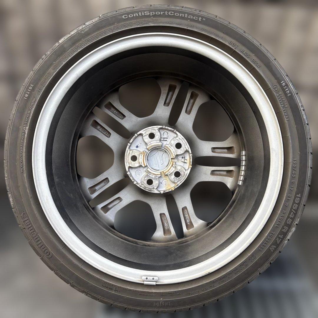 【極美品】スズキ スイフトスポーツ　zc33s 17インチ 4本