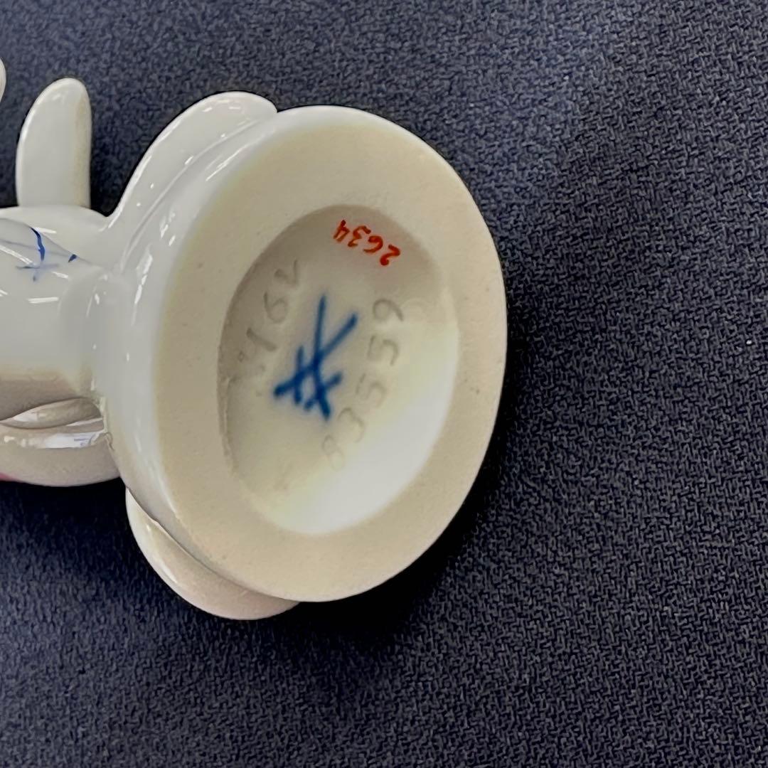 マイセン　戌年　干支　フィギュリン