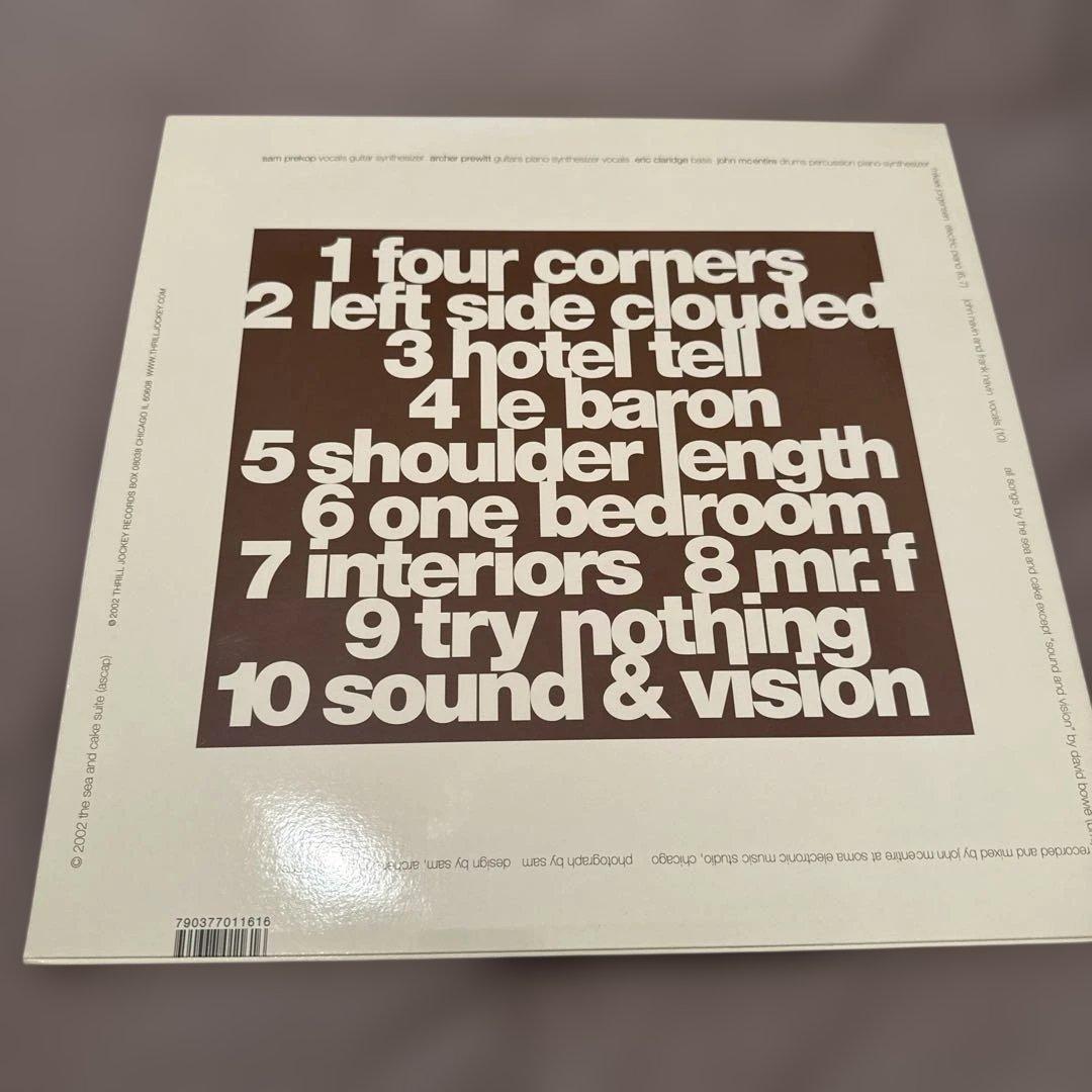 洋楽 The Sea and Cake One Bedroom