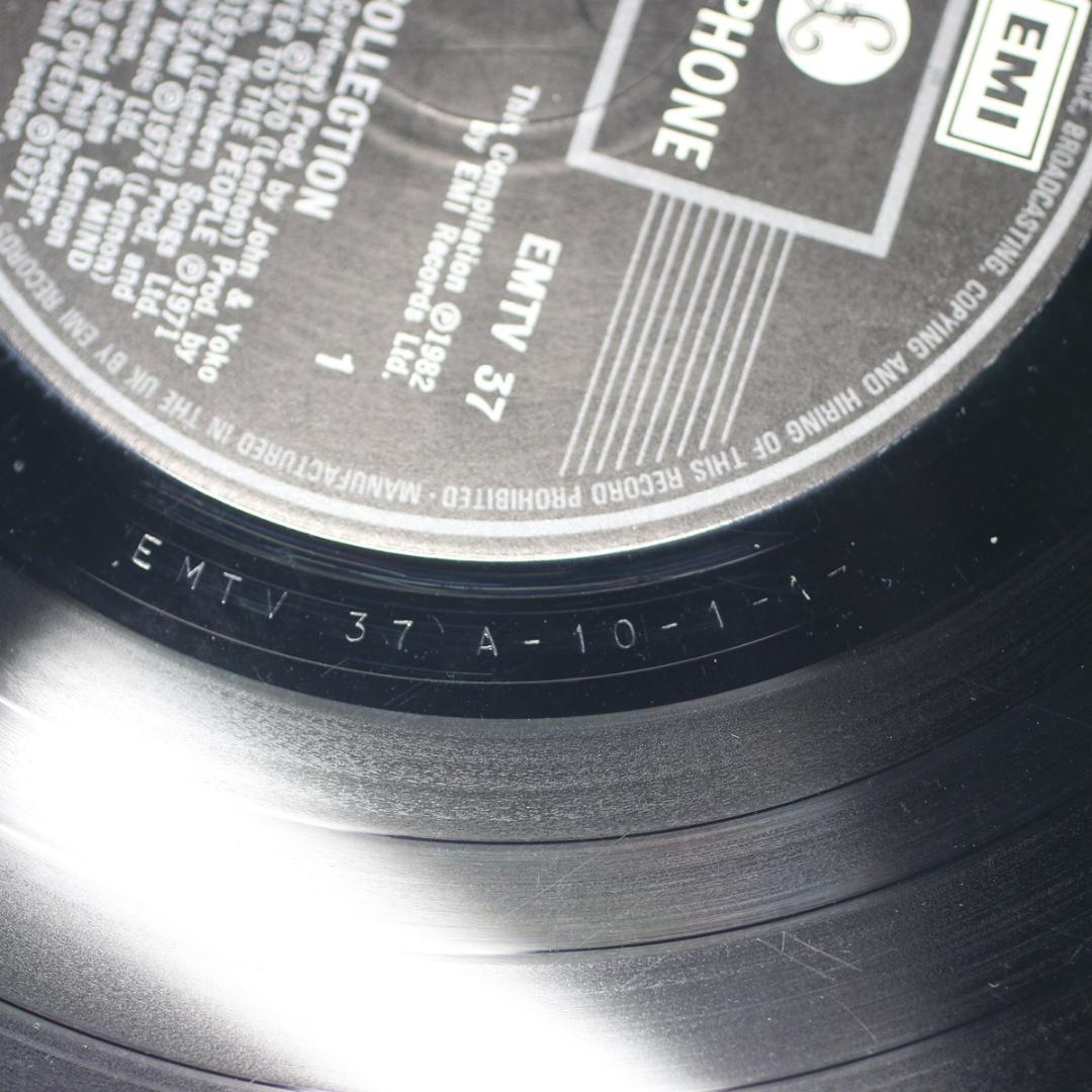 英LP The John Lennon Collection UKオリジナル