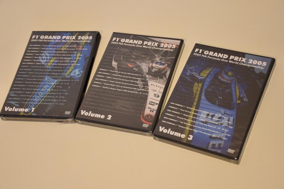 F1 GRAND PRIX 2005 vol.1〜vol.3 セット