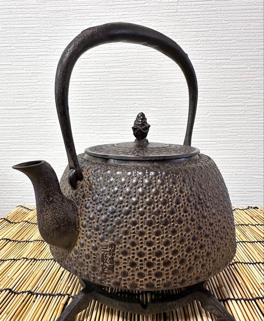 未使用、長期保管品、付属品付　南部三厳堂　２２型九重アラレ　コトヒロ様　売約済み