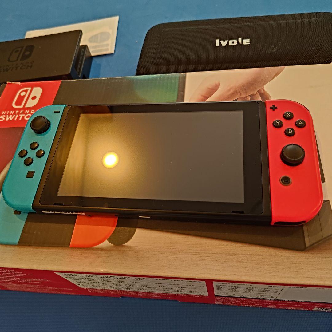 Nintendo Switch スイッチ 新品保護フィルム キャリーケース付き