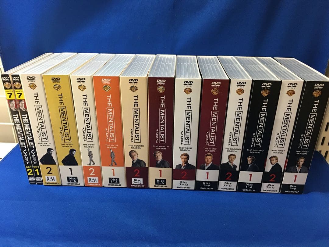 DVD THE MENTALIST まとめ売り SEASON1-7