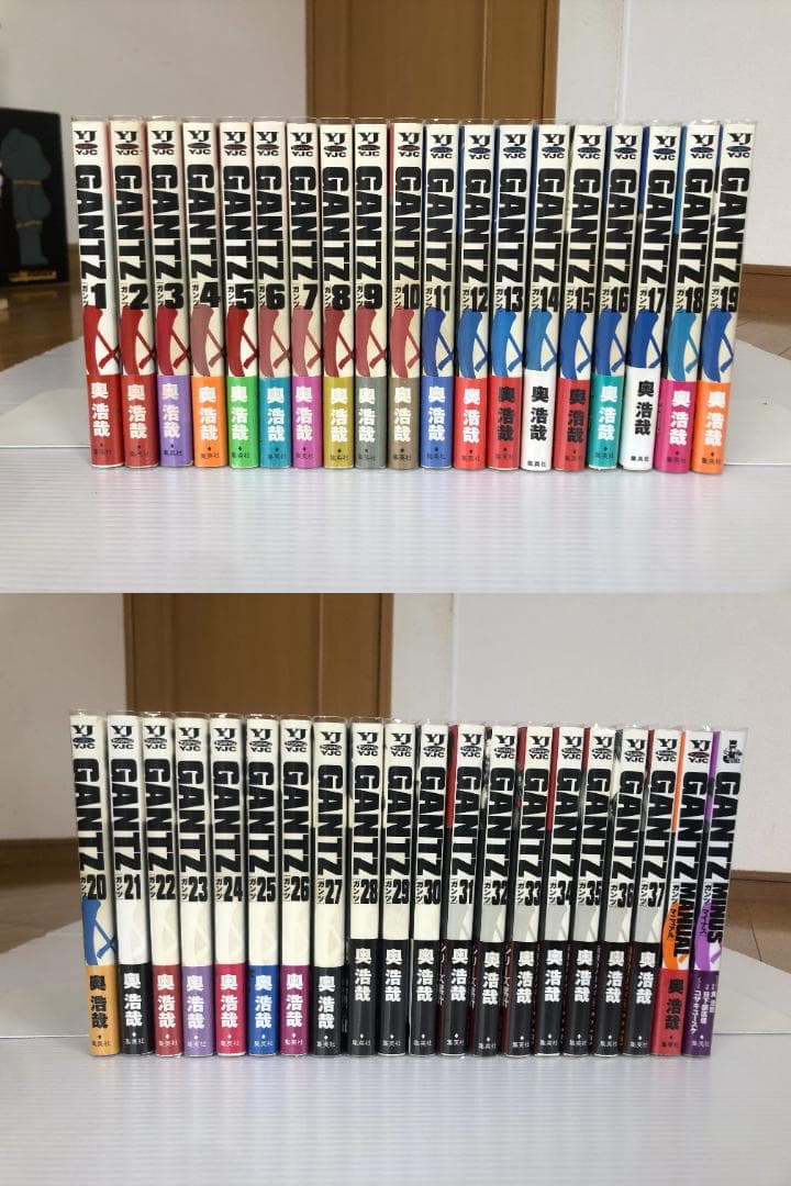 ガンツ　全巻　初版　GANTZ　漫画　マンガ　コミック　奥浩哉　冊子