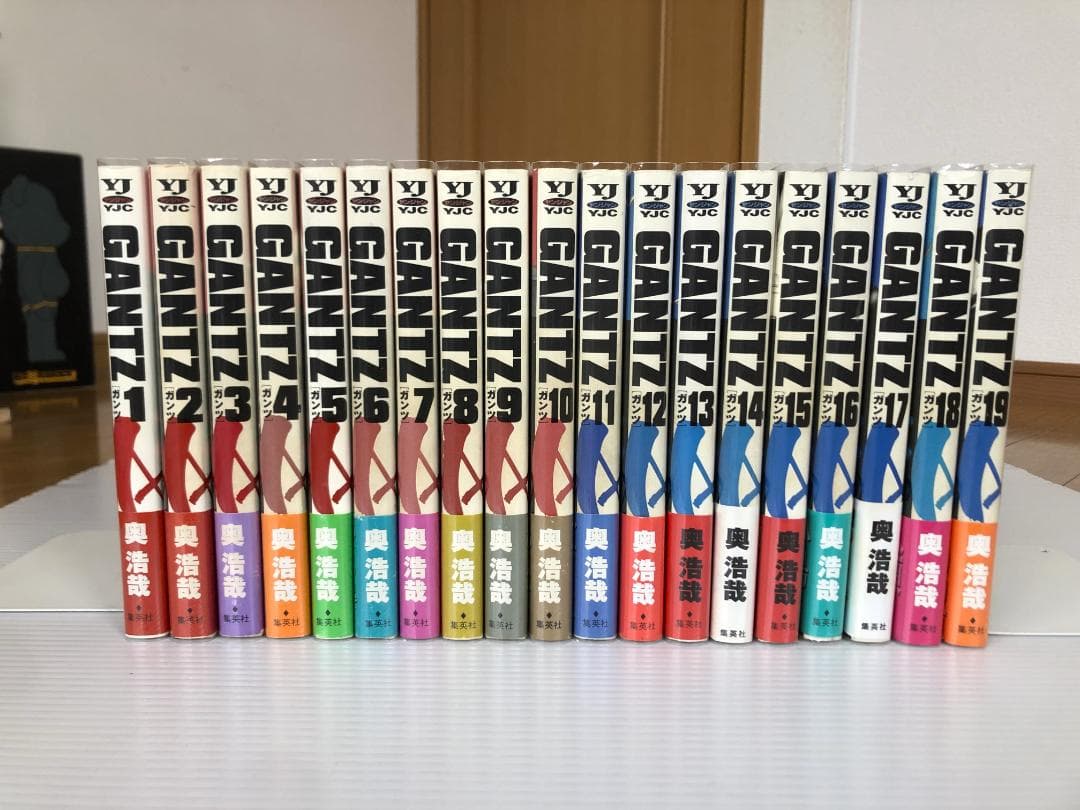 ガンツ　全巻　初版　GANTZ　漫画　マンガ　コミック　奥浩哉　冊子