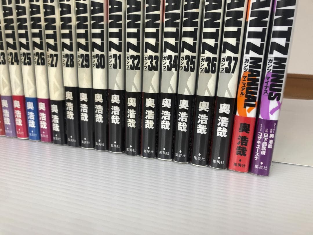 ガンツ　全巻　初版　GANTZ　漫画　マンガ　コミック　奥浩哉　冊子