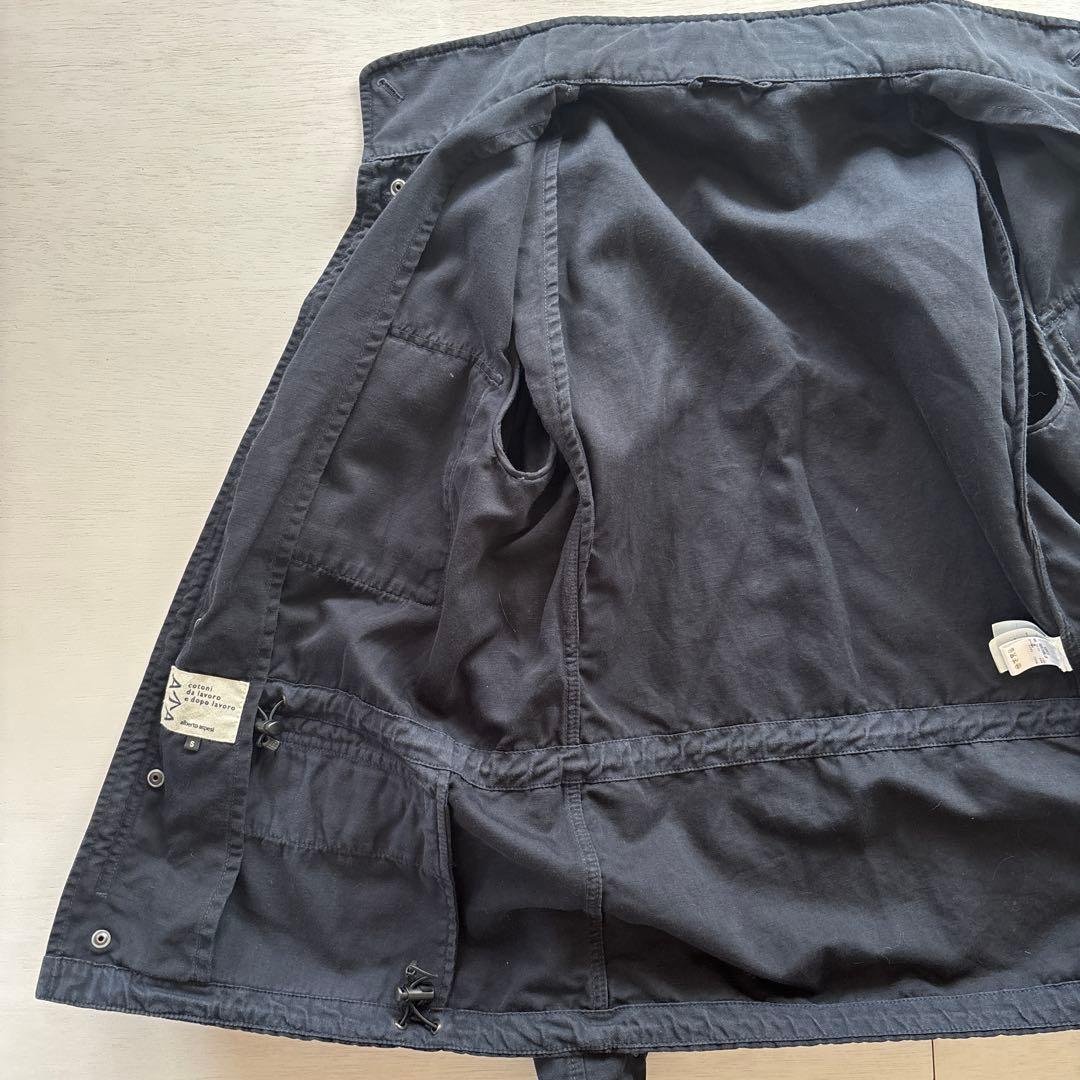 ASPESI アスペジ M65ミリタリージャケット 紺色　ブルゾン コットン