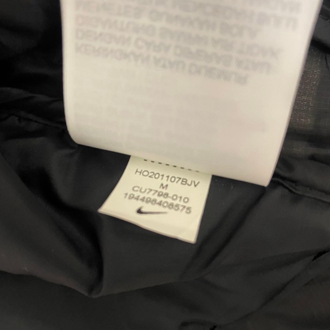 極美品　ナイキ エアロロフト ダウンベスト ランニング ゴルフ 黒　サイズM