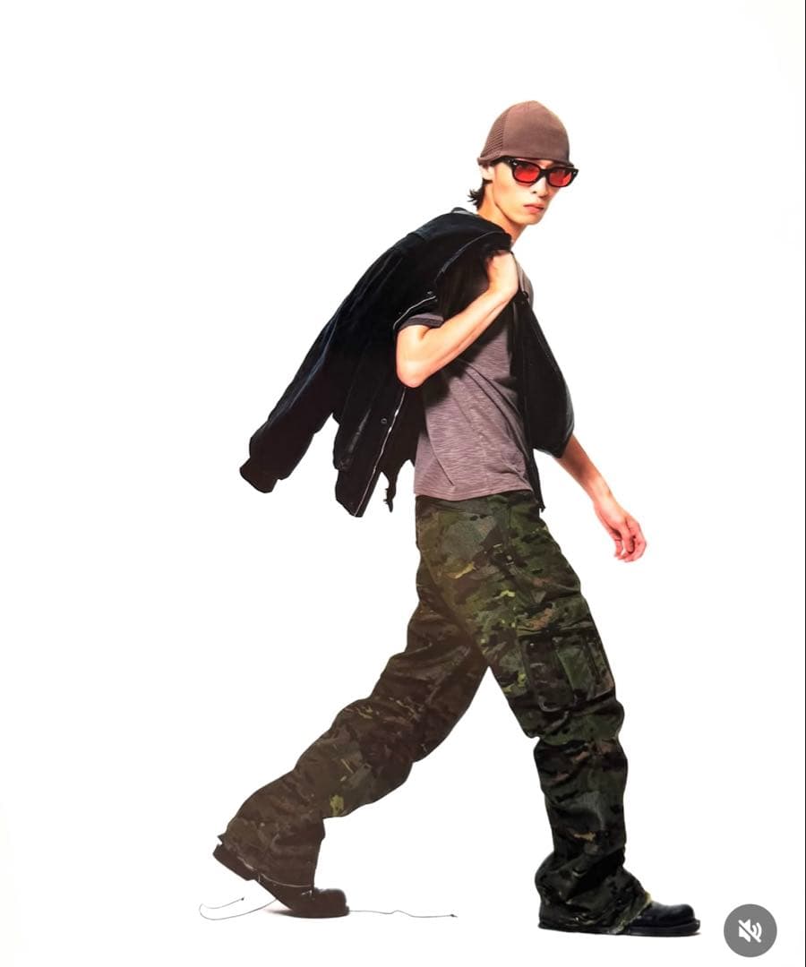 xlim EP.8 03 TROUSERS CAMOUFLAGE 迷彩　カモ柄