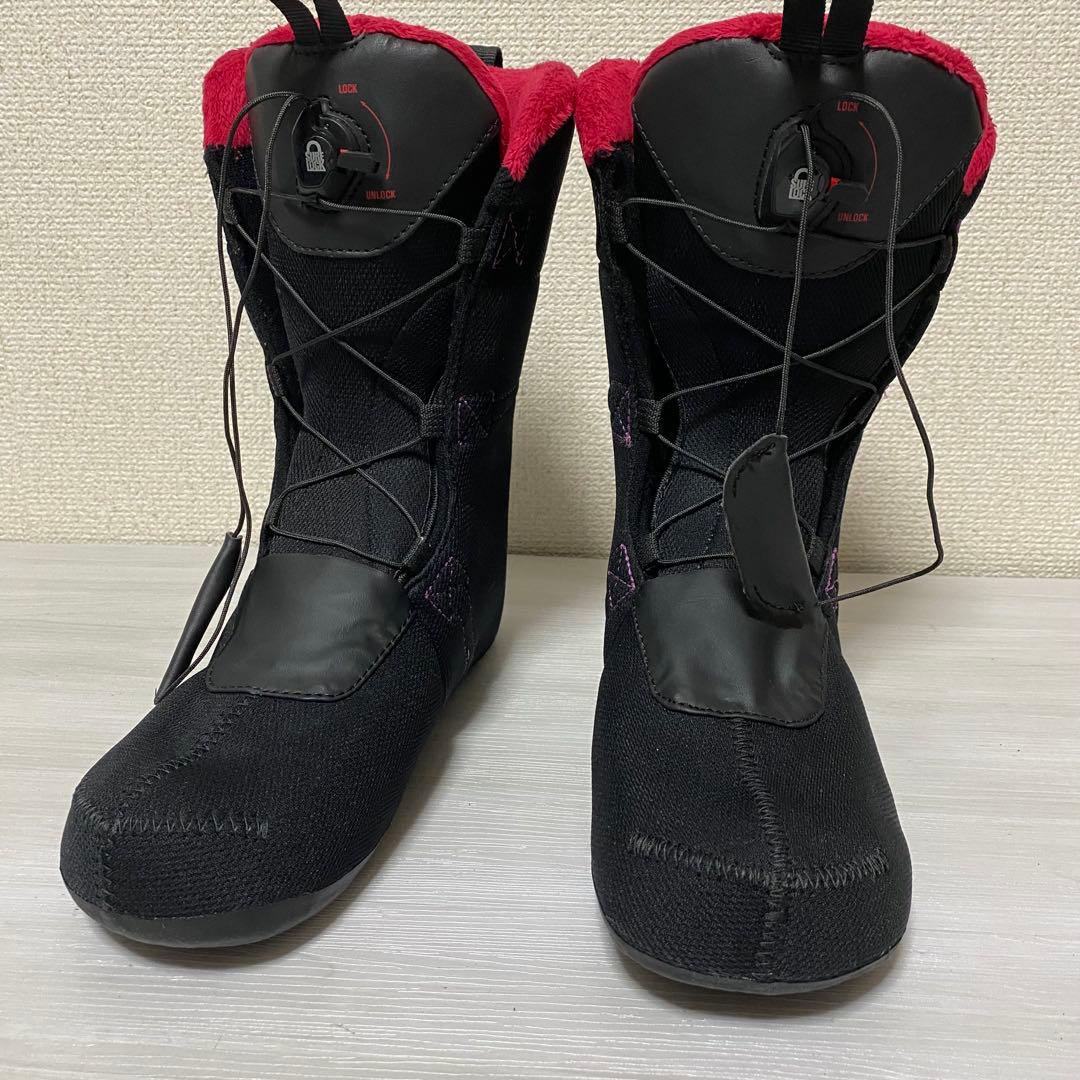 【極美品】サロモン　PEARL BOA WOMAN 25cm スノーボードブーツ
