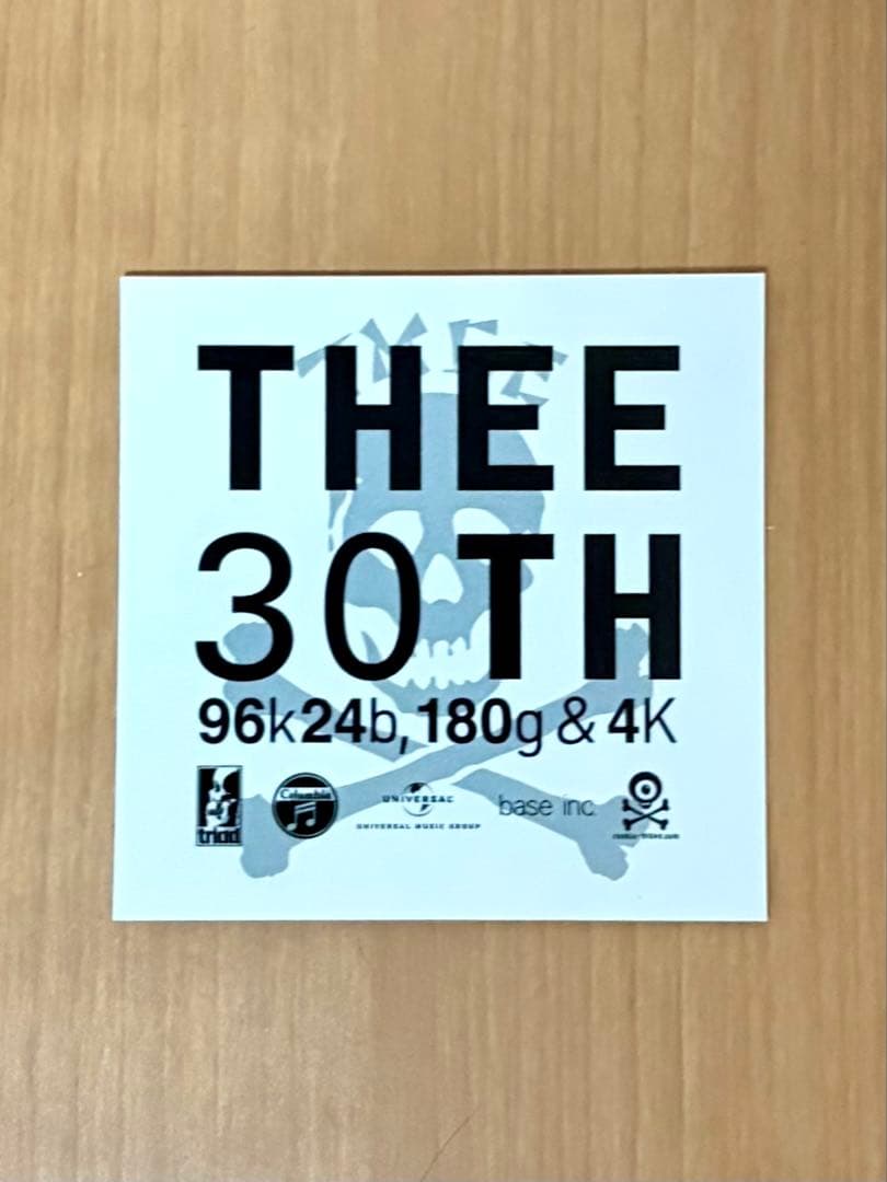 ミッシェルガンエレファント THEE LIVE 30THステッカー