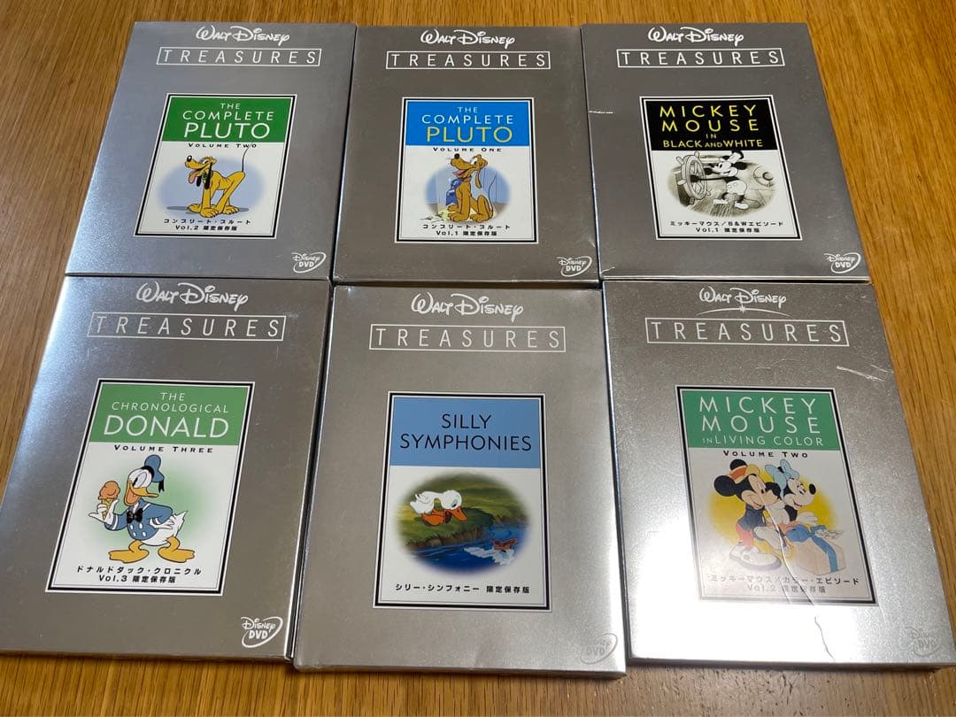 ディズニー　トレジャーズ　DVD 6枚セット