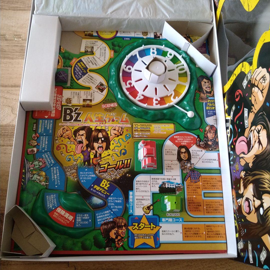 【未使用】 人生ゲーム B'z エキシビジョン コラボグッズ ボードゲーム