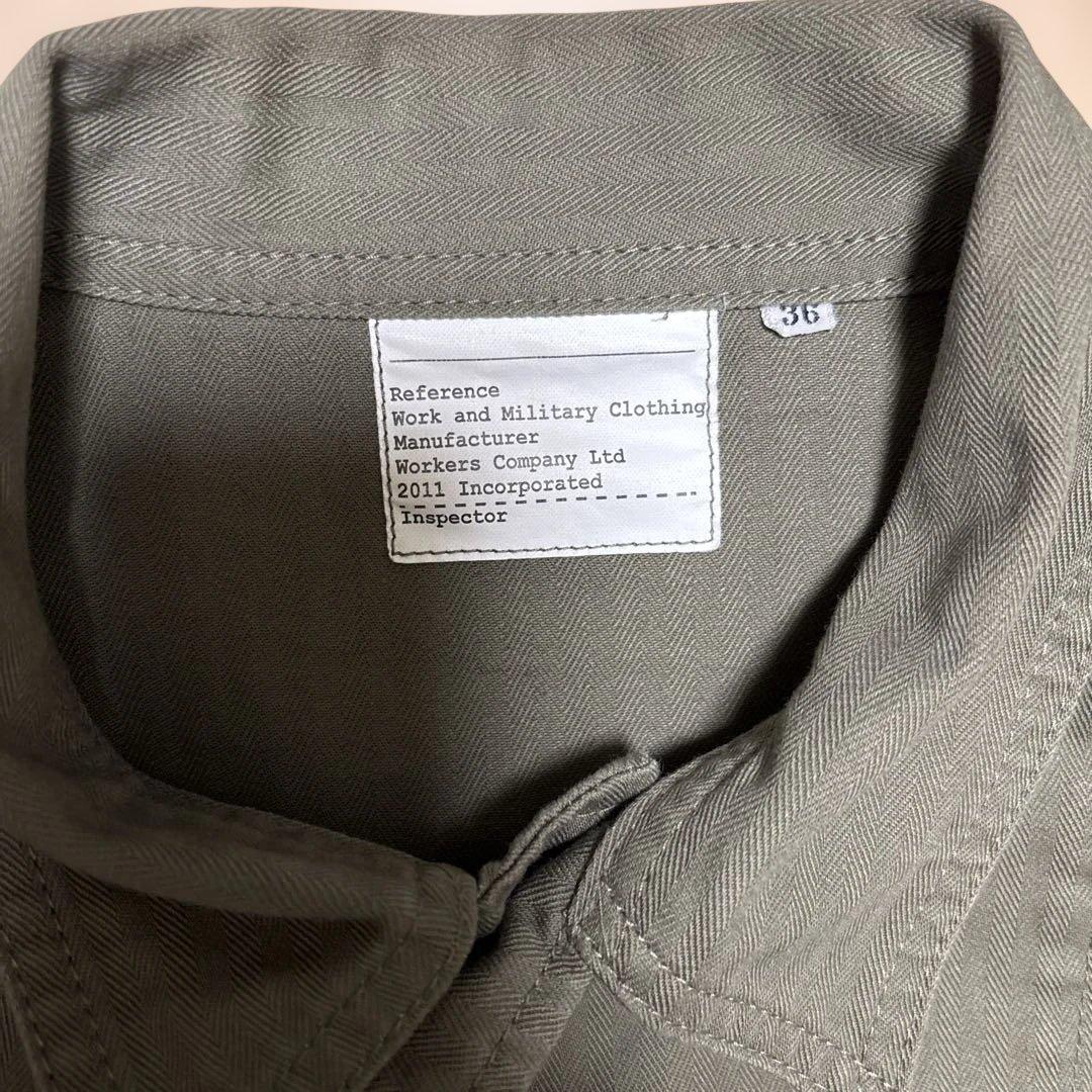 ジャケット・アウター WORKERS M-43Shirt Jacket, Herringbone