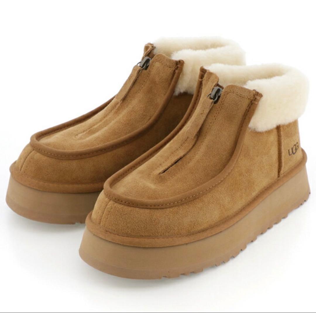 UGG アグ　ファンケットブーツ　厚底　レアモデル　値下げ不可