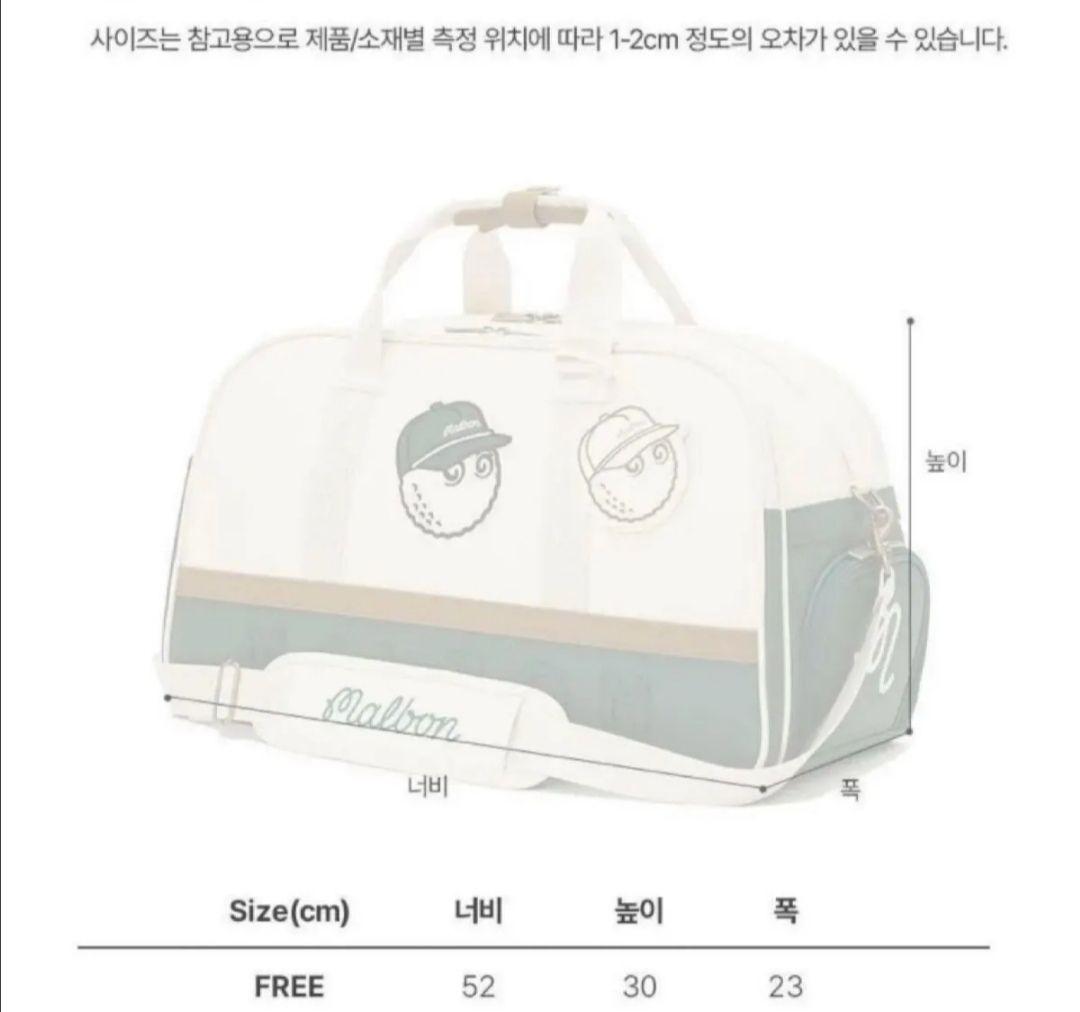 malbonマルボンゴルフバックボストンバッグ