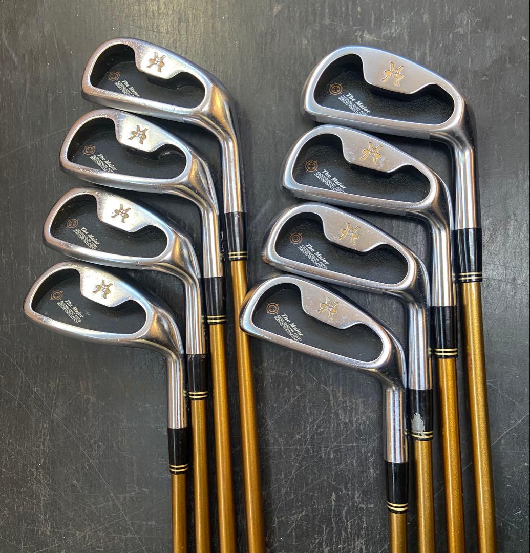 ジャンボ尾崎.TMJミサイラーアイアン.8本セット